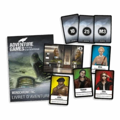 Adventure Games : Monochrome Inc. -Table Jeux Magasin adventure games monochrome 1