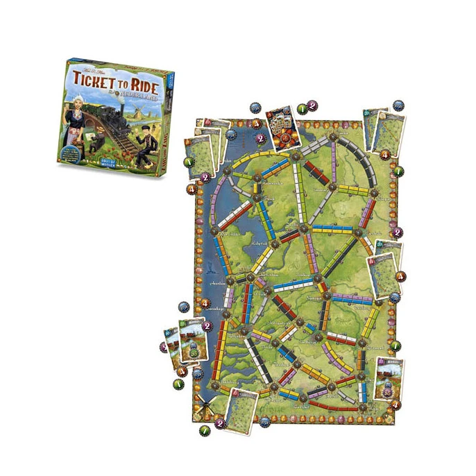 Les Aventuriers Du Rail : Pays-Bas 4 Les Aventuriers Du Rail : Pays-Bas – Image 2