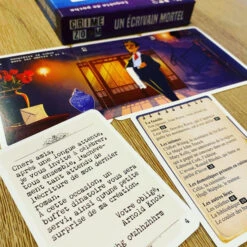 Crime Zoom : Un Écrivain Mortel -Table Jeux Magasin crime zoom un ecrivain mortel 2