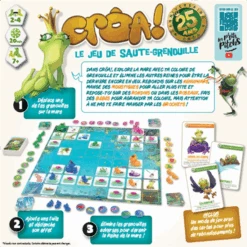 Schmidt Croa ! Édition 25 Ans -Table Jeux Magasin croa edition 25 ans 2