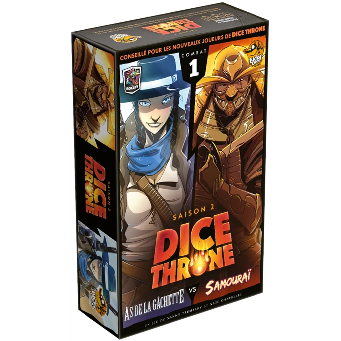Dice Throne : As De La Gâchette VS Samouraï - Saison 2 3 Dice Throne : As De La Gâchette VS Samouraï - Saison 2