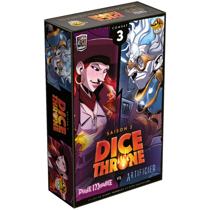 Dice Throne : Pirate Maudite VS Artificier - Saison 2 3 Dice Throne : Pirate Maudite VS Artificier - Saison 2