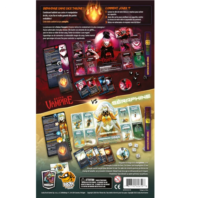 Dice Throne : Séraphine VS Reine Vampire - Saison 2 4 Dice Throne : Séraphine VS Reine Vampire - Saison 2 – Image 2