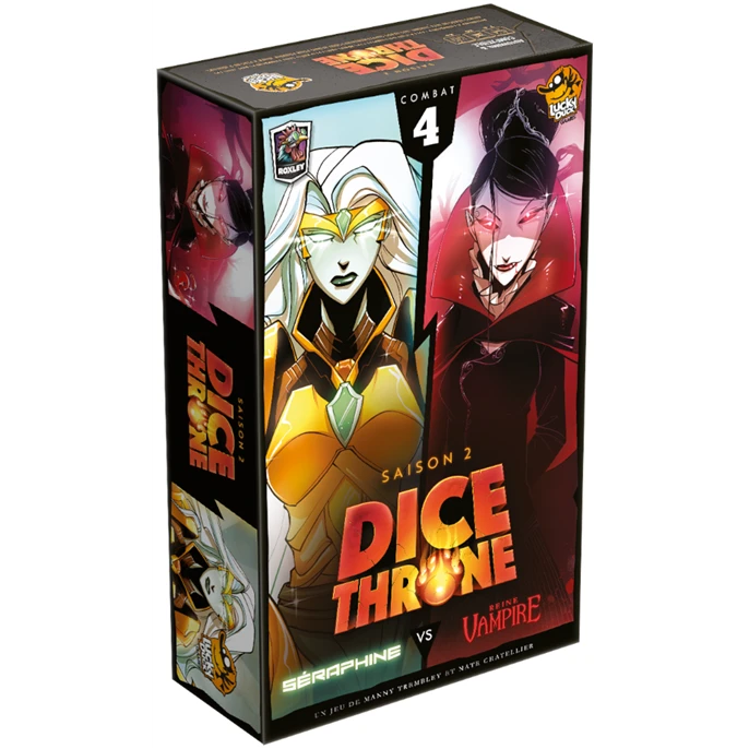 Dice Throne : Séraphine VS Reine Vampire - Saison 2 3 Dice Throne : Séraphine VS Reine Vampire - Saison 2