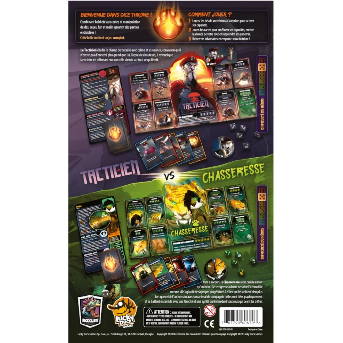 Dice Throne : Tacticien VS Chasseresse - Saison 2 4 Dice Throne : Tacticien VS Chasseresse - Saison 2 – Image 2