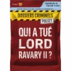 GIGAMIC Dossiers Criminels Pocket : Qui A Tué Lord Ravary II ? -Table Jeux Magasin dossiers criminels pocket qui a tue lord ravary ii