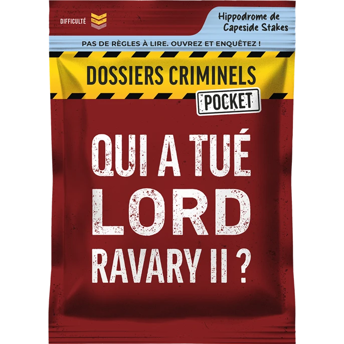GIGAMIC Dossiers Criminels Pocket : Qui A Tué Lord Ravary II ? 3 GIGAMIC Dossiers Criminels Pocket : Qui A Tué Lord Ravary II ?