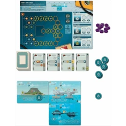 Iello Endeavor : Eaux Profondes 10 Iello Endeavor : Eaux Profondes -Table Jeux Magasin endeavor eaux profondes 3