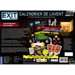 Iello Exit : Calendrier De L'Avent - La Tempête Silencieuse -Table Jeux Magasin exit calendrier de l avent la tempete silencieuse 1