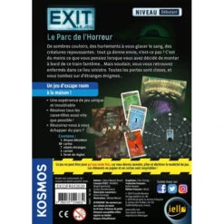 Iello Exit : Le Parc De L'Horreur -Table Jeux Magasin exit le parc de l horreur 2