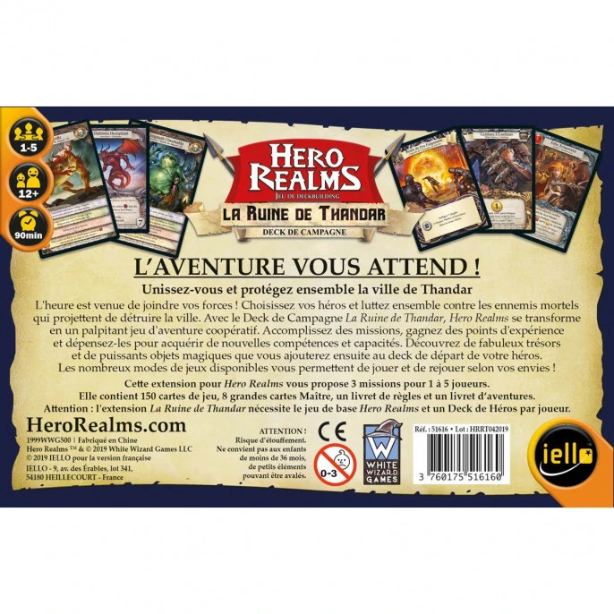 Iello Hero Realms : La Ruine De Thandar 4 Iello Hero Realms : La Ruine De Thandar – Image 2