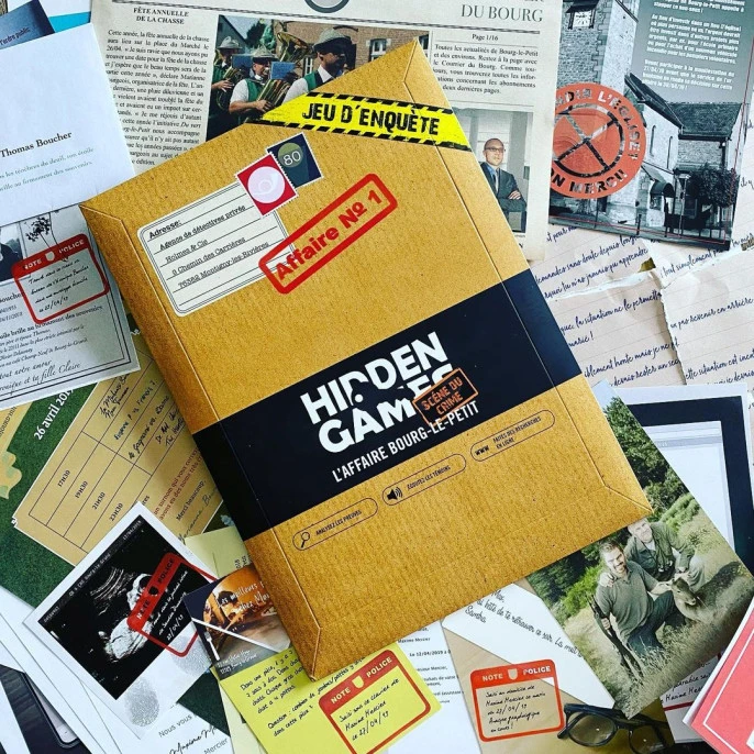 Iello Hidden Games 1 : L'Affaire De Bourg-Le-Petit 5 Iello Hidden Games 1 : L'Affaire De Bourg-Le-Petit – Image 3