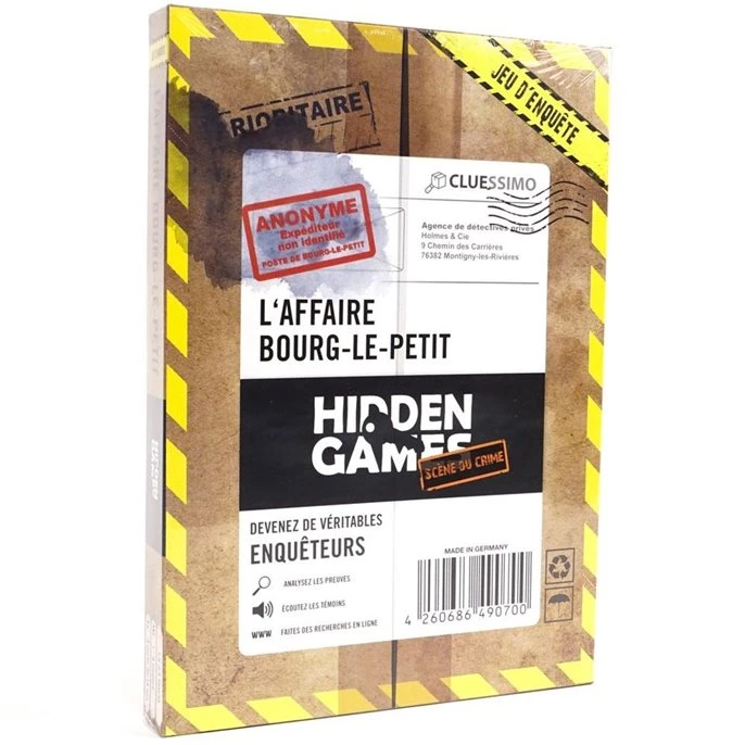 Iello Hidden Games 1 : L'Affaire De Bourg-Le-Petit 3 Iello Hidden Games 1 : L'Affaire De Bourg-Le-Petit