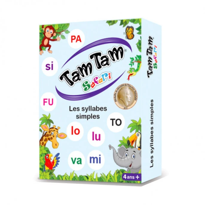GIGAMIC Tam Tam Safari : Les Syllabes 3 GIGAMIC Tam Tam Safari : Les Syllabes
