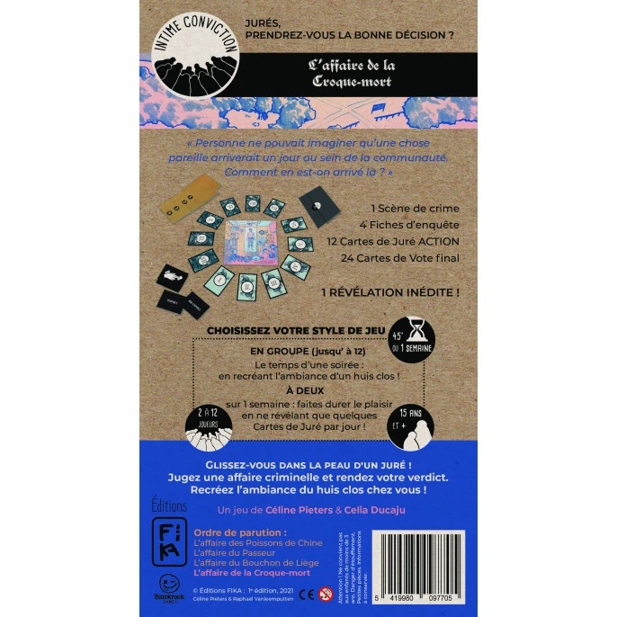 Iello Intime Conviction 4 : L'Affaire De La Croque-Mort 5 Iello Intime Conviction 4 : L'Affaire De La Croque-Mort – Image 3