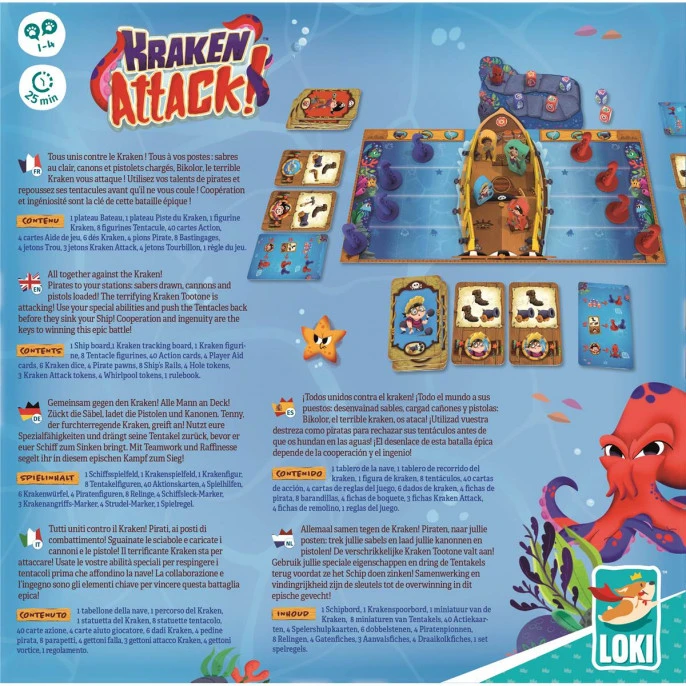 Djeco Kraken Attack 4 Djeco Kraken Attack – Image 2