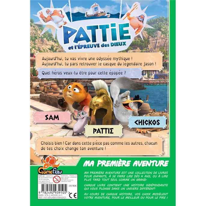 Ma Première Aventure : Pattie Et L'Épreuve Des Dieux 5 Ma Première Aventure : Pattie Et L'Épreuve Des Dieux – Image 3