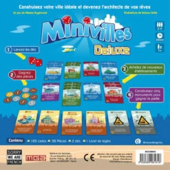 Iello Minivilles Deluxe 7 Iello Minivilles Deluxe -Table Jeux Magasin minivilles deluxe 1