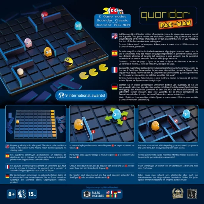 GIGAMIC Quoridor Pacman 4 GIGAMIC Quoridor Pacman – Image 2