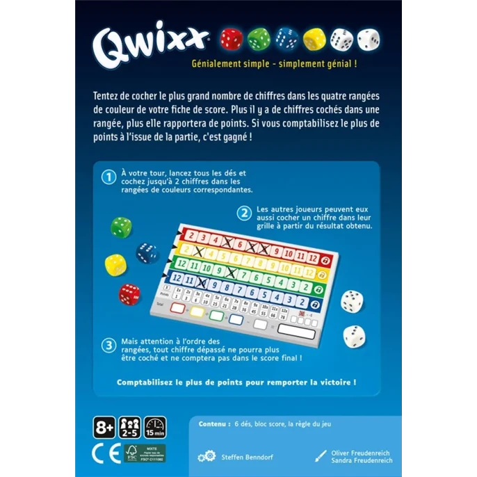 GIGAMIC Qwixx 4 GIGAMIC Qwixx – Image 2
