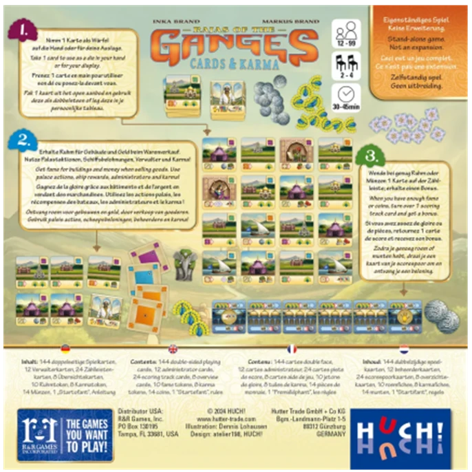 Rajas Of The Ganges : Cards & Karma 4 Rajas Of The Ganges : Cards & Karma – Image 2