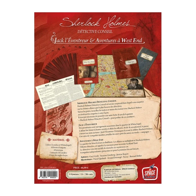 Sherlock Holmes Détective Conseil : Jack L'éventreur Et West End Aventures 4 Sherlock Holmes Détective Conseil : Jack L'éventreur Et West End Aventures – Image 2