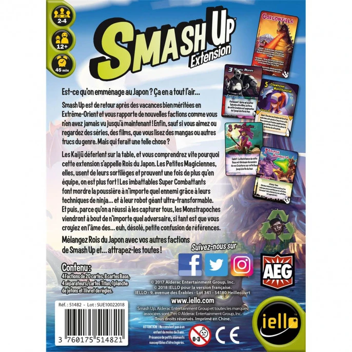 GIGAMIC Smash Up : Rois Du Japon 4 GIGAMIC Smash Up : Rois Du Japon – Image 2
