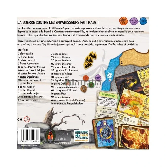 Iello Spirit Island : Terre Fracturée 4 Iello Spirit Island : Terre Fracturée – Image 2