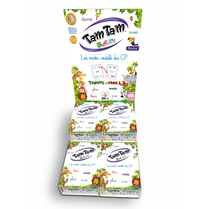 Tam Tam Safari : Les Mots Outils Du CP 7 Tam Tam Safari : Les Mots Outils Du CP – Image 5