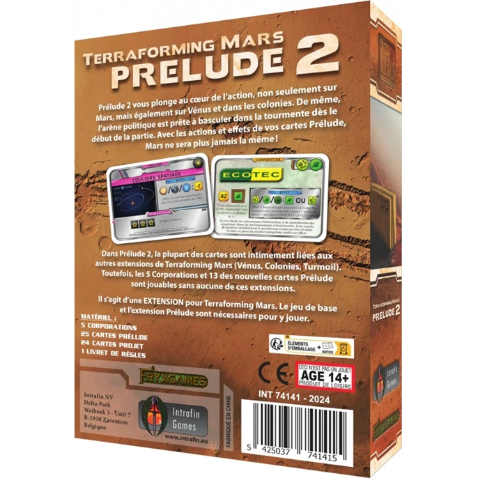 Iello Terraforming Mars : Prélude 2 4 Iello Terraforming Mars : Prélude 2 – Image 2