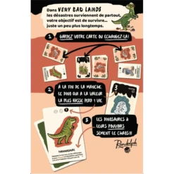 GIGAMIC Very Bad Lands : T-Rex -Table Jeux Magasin very badlands t rex 2
